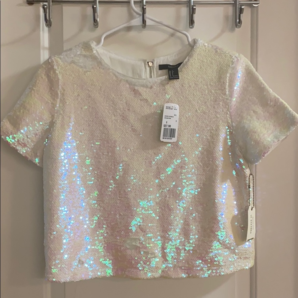 Forever 21 Sequins top